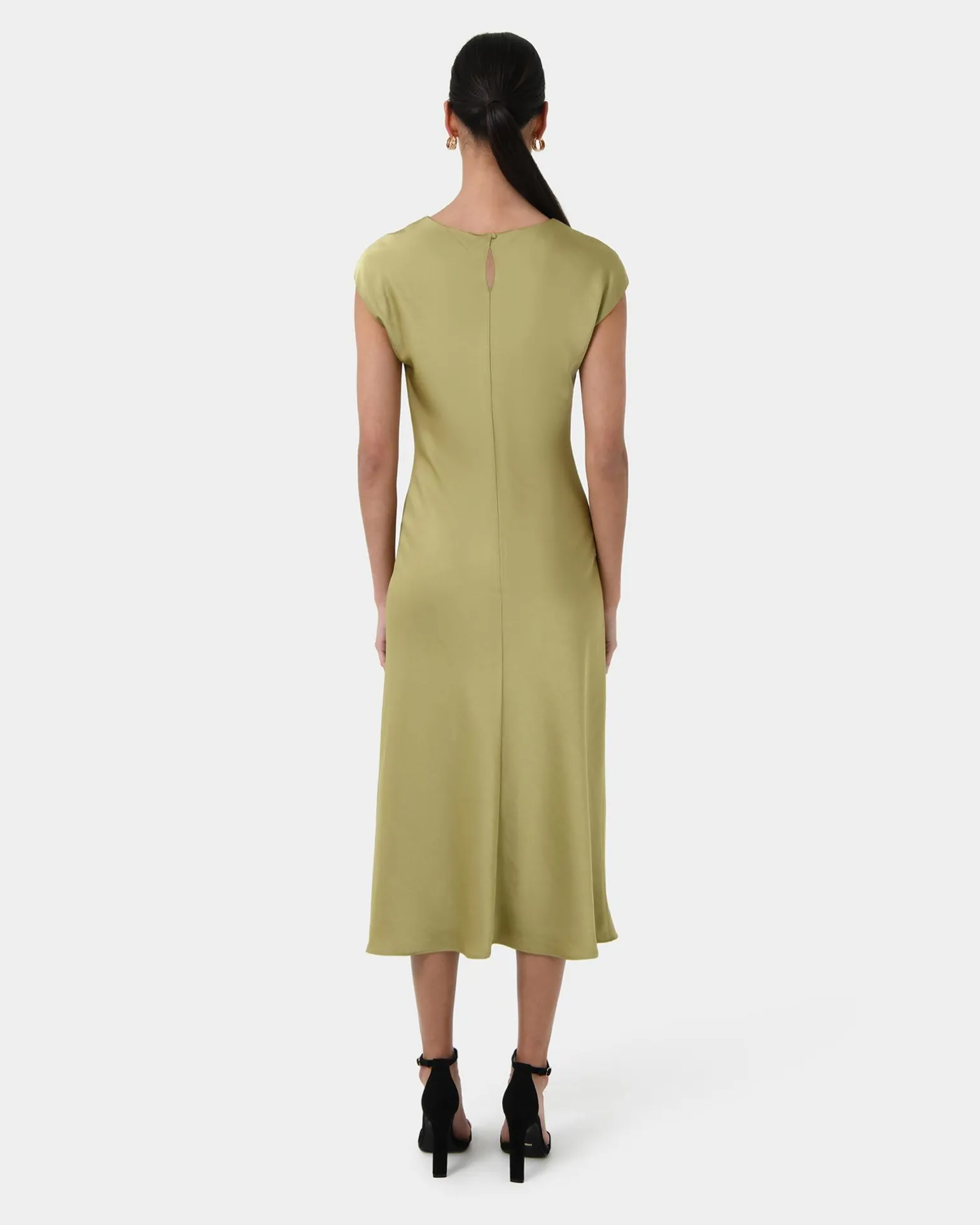 Dulce Satin Midi Dress