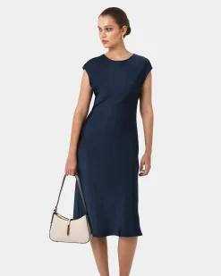 Dulce Satin Midi Dress