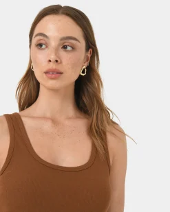 Elif 16k Gold Plated Earrings