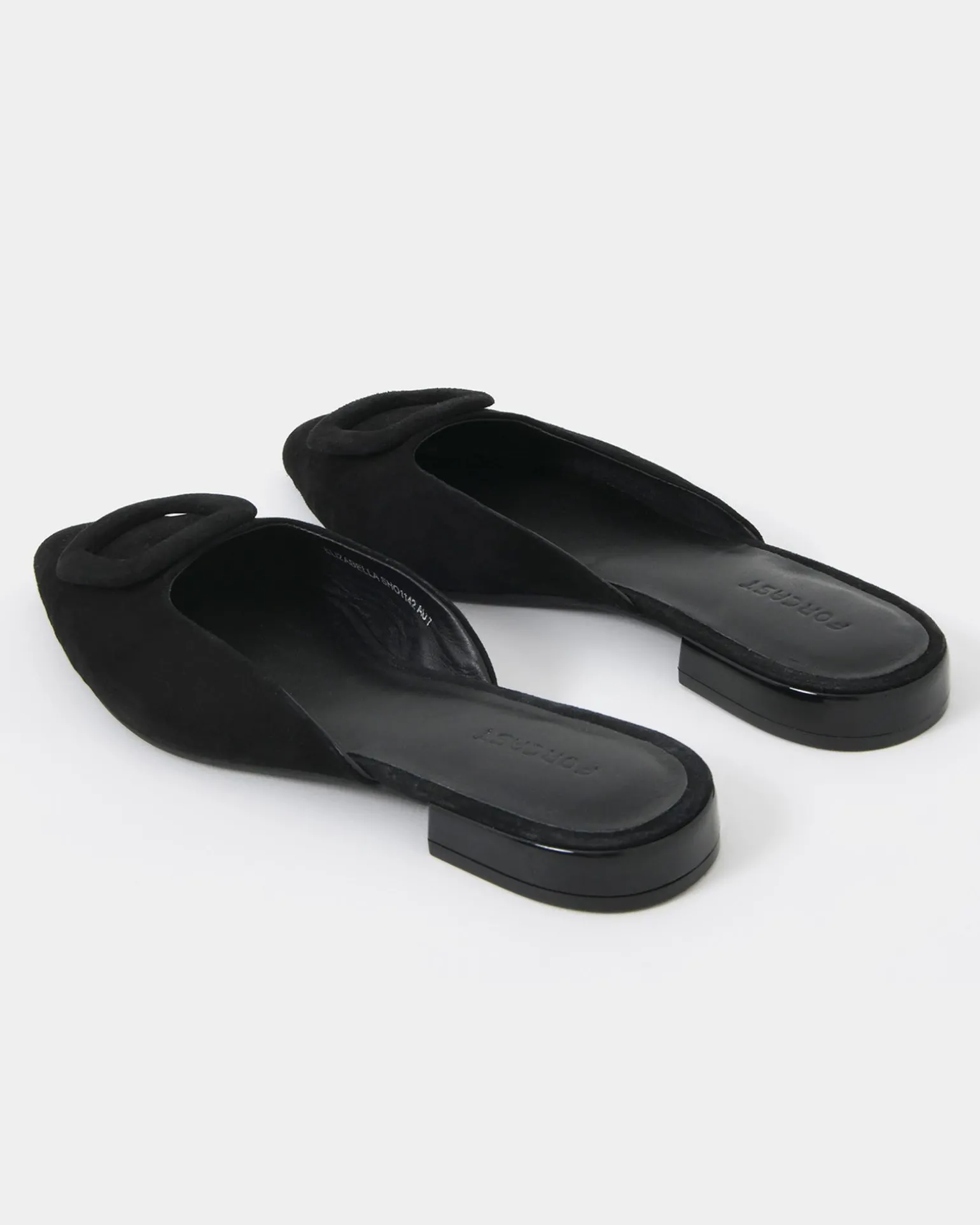 Elizabella Leather Mules
