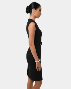 Elka Belted Pencil Dress