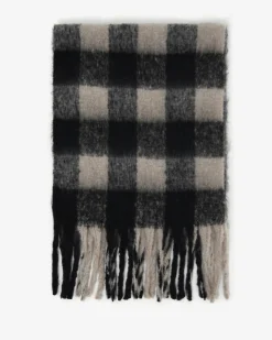 Elle Checked Scarf