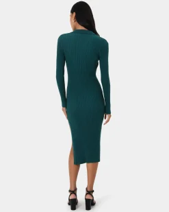 Elliot Collared Knit Dress