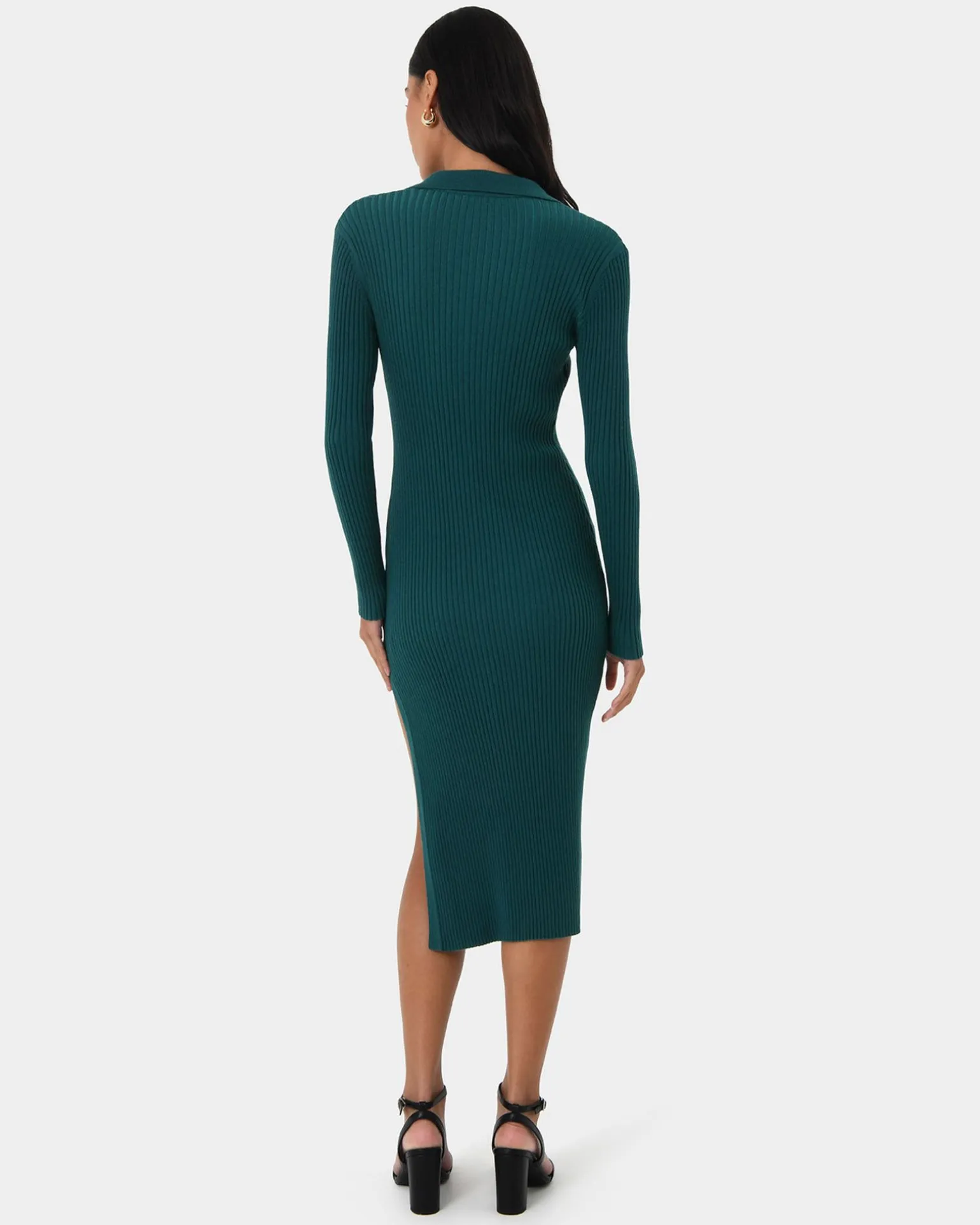 Elliot Collared Knit Dress