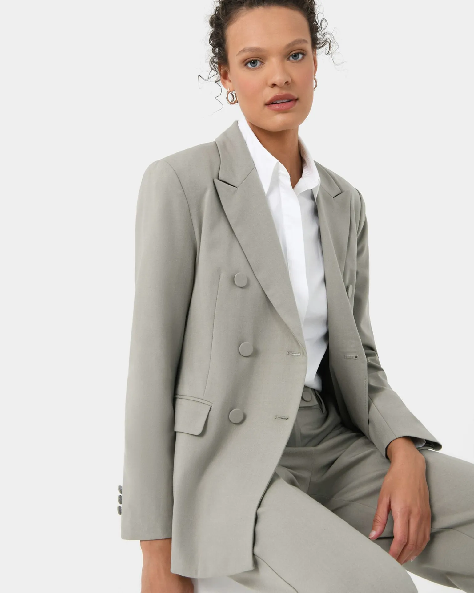 Emani Double Breasted Blazer