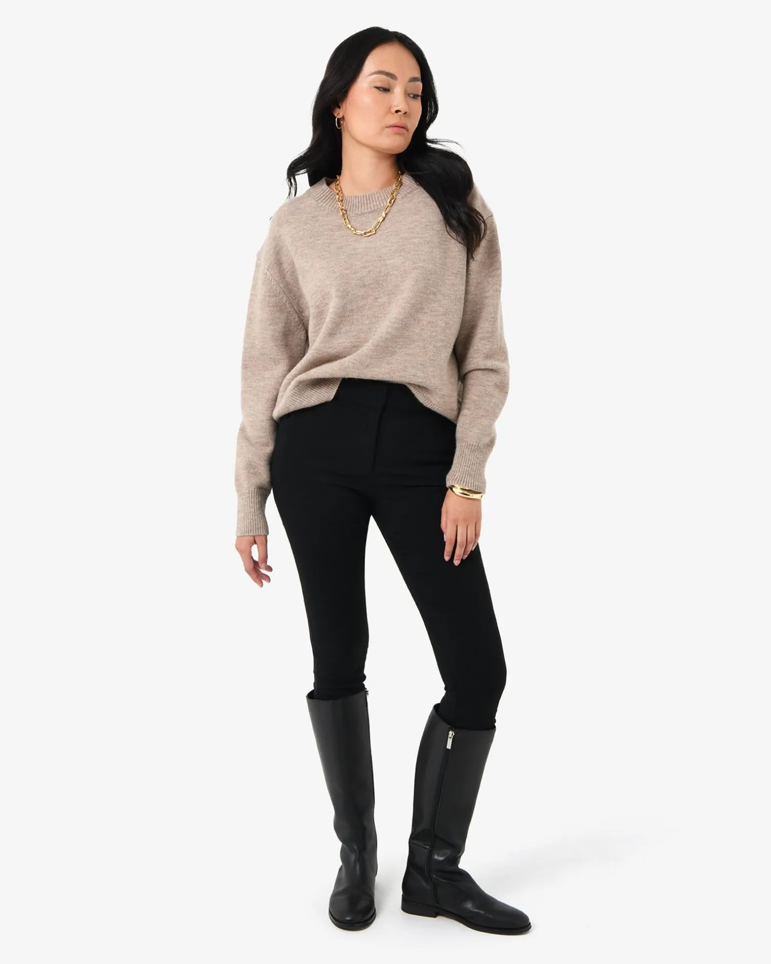 Emily High-Waisted Skinny Pants