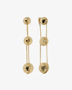 Eva Gold Drop Earrings