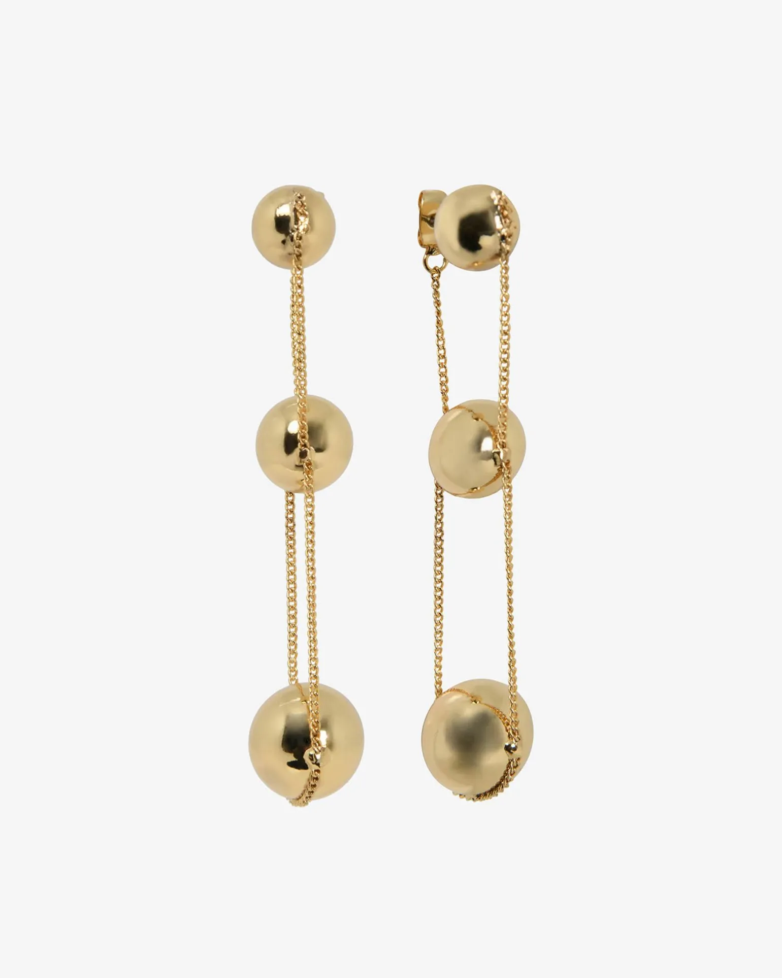 Eva Gold Drop Earrings