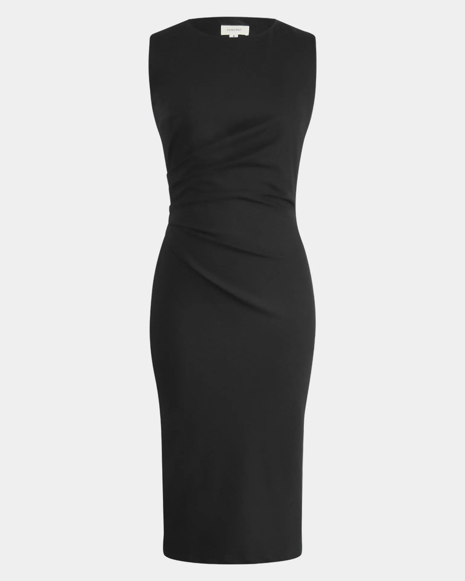 Faith Side Pleated Midi Dress