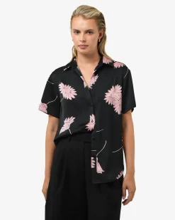Felicia Floral Satin Shirt