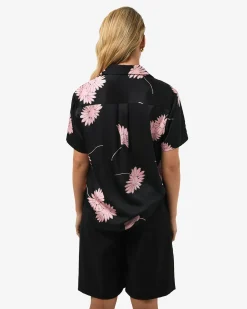 Felicia Floral Satin Shirt