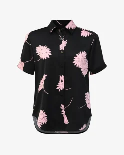 Felicia Floral Satin Shirt