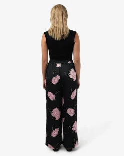 Felicia Satin Elastic Pants
