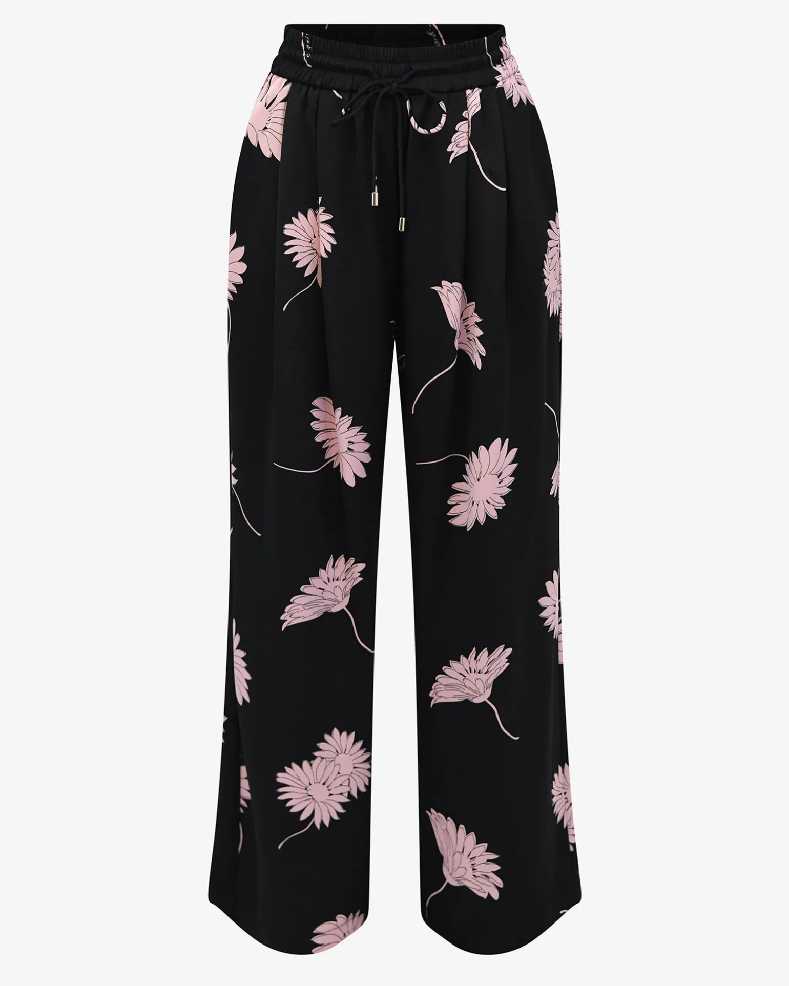 Felicia Satin Elastic Pants