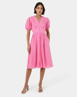 Fernanda Linen Dress