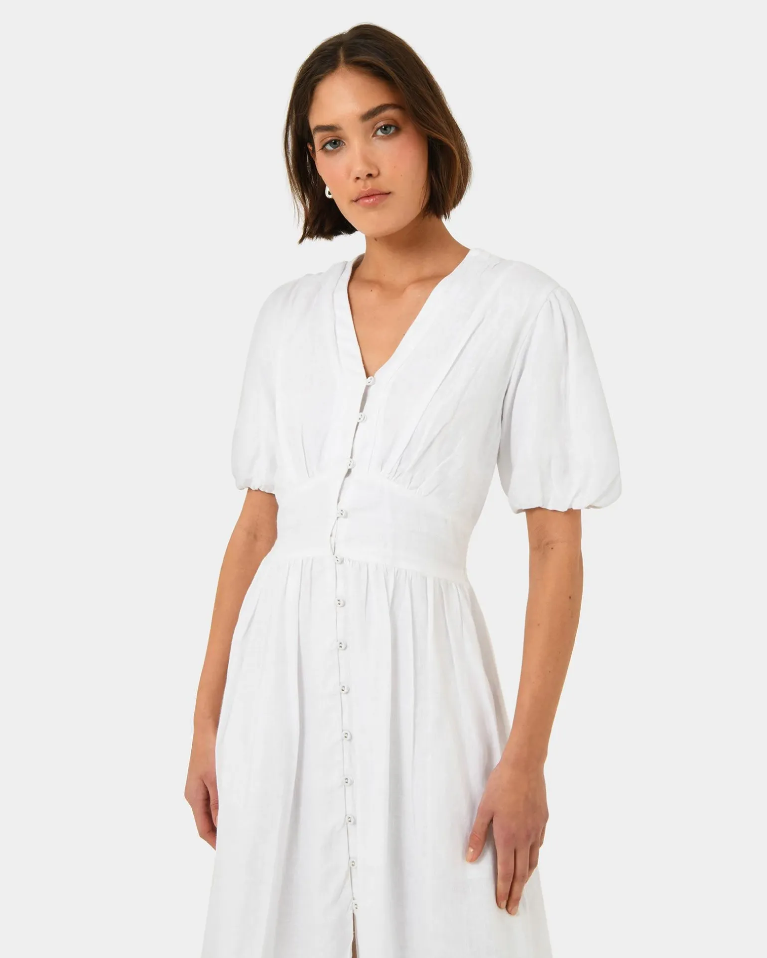 Fernanda Linen Dress