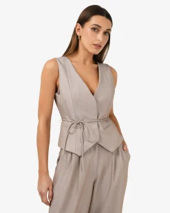 Fitzroy Belted Vest