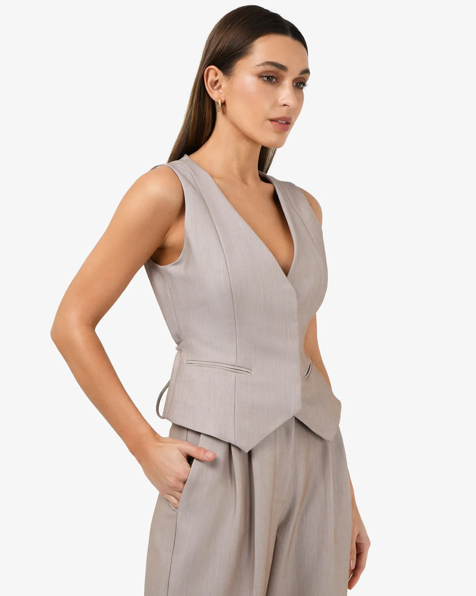 Fitzroy Belted Vest