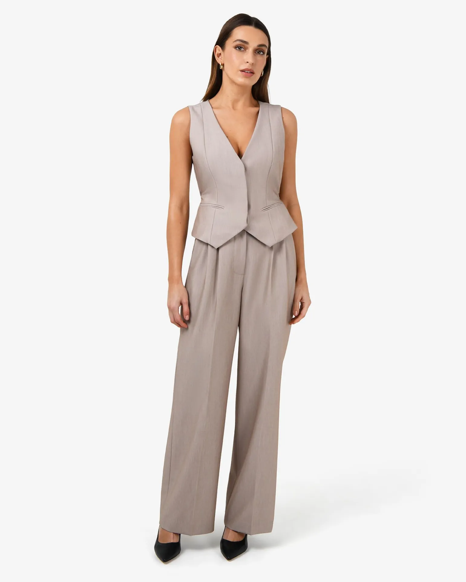 Fitzroy Pleat Front Pants