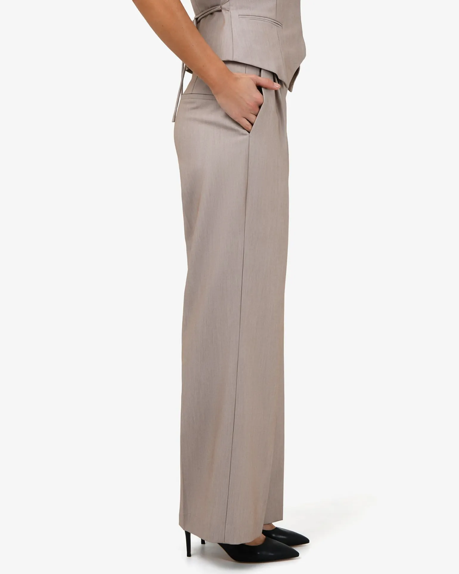 Fitzroy Pleat Front Pants