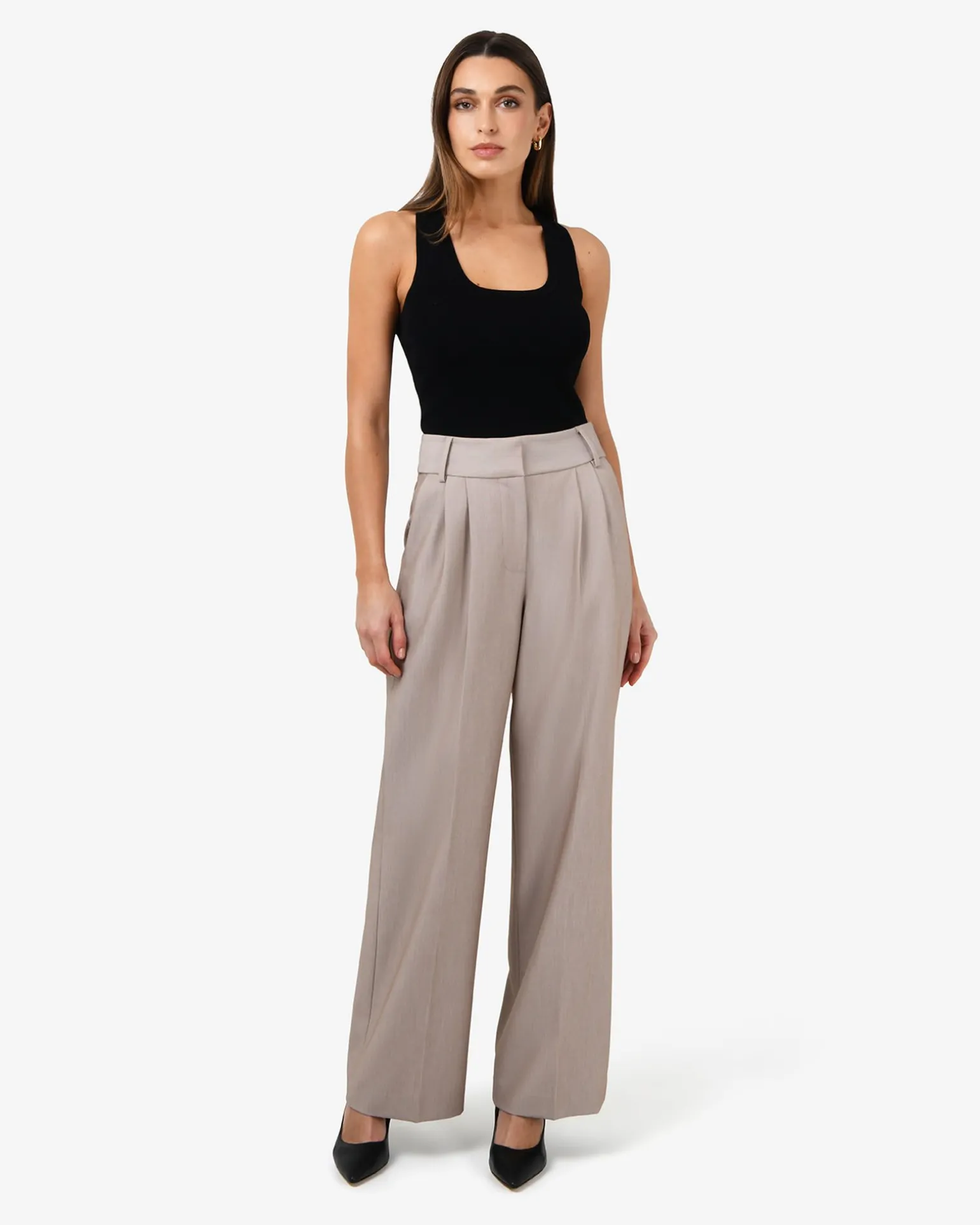 Fitzroy Pleat Front Pants