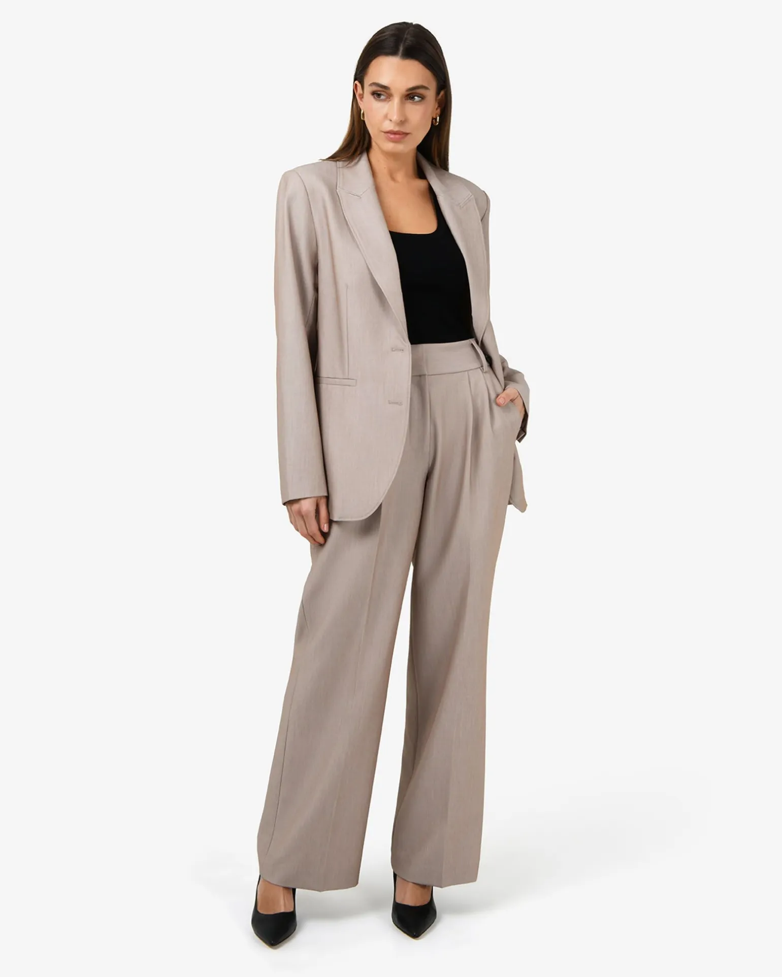 Fitzroy Pleat Front Pants