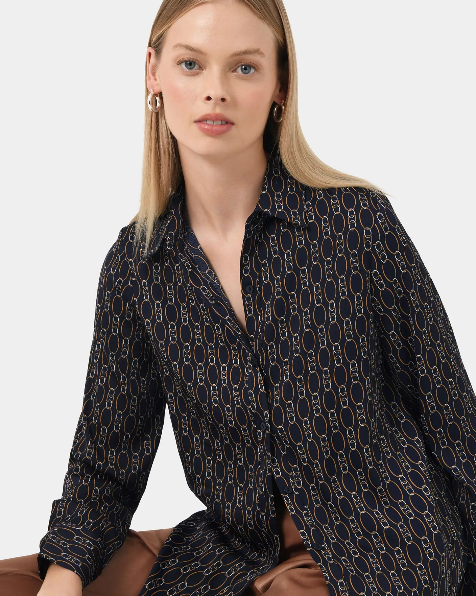 Freya Chain Print Blouse