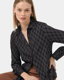Freya Chain Print Blouse