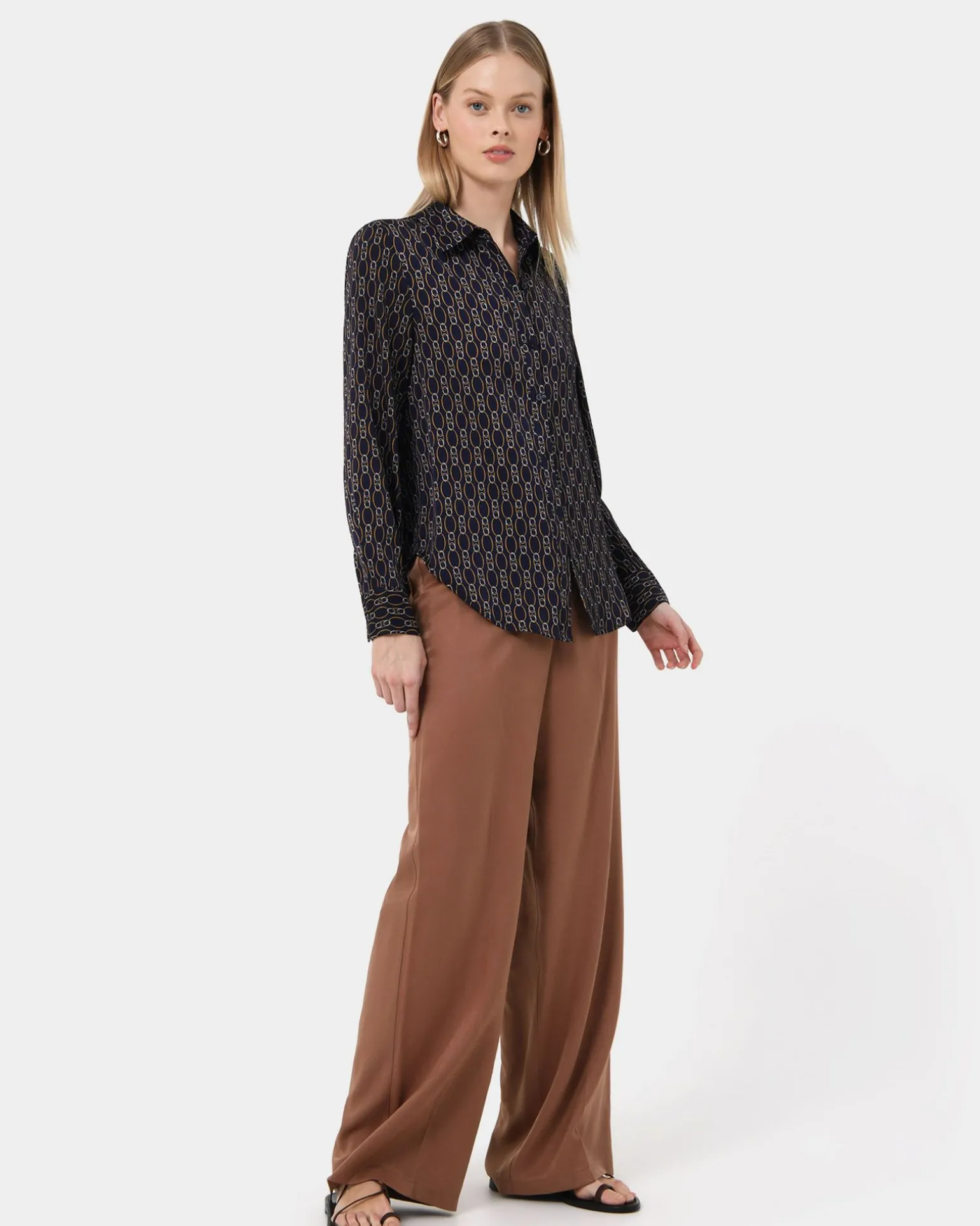Freya Chain Print Blouse