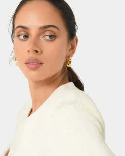 Gia Gold Bubble Earrings