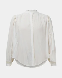 Giorga Lace Trim Blouse