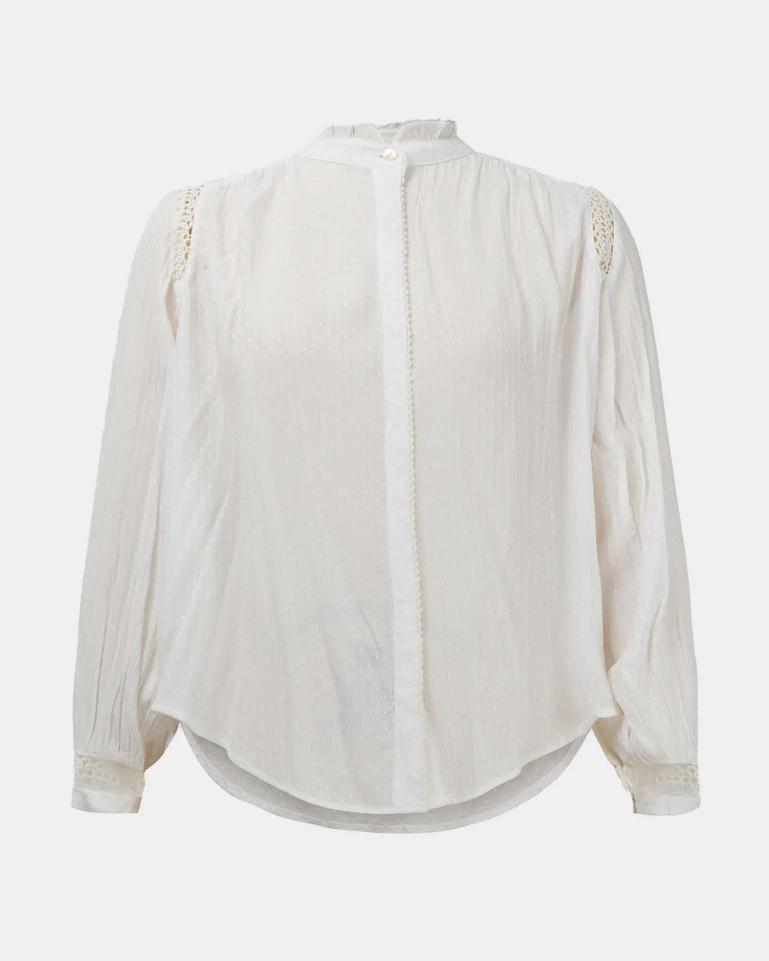 Giorga Lace Trim Blouse