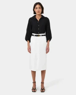 Giulia Gold Button Blouse