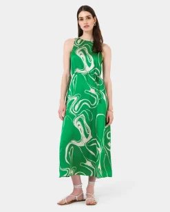 Gretchen Printed Midi Dress
