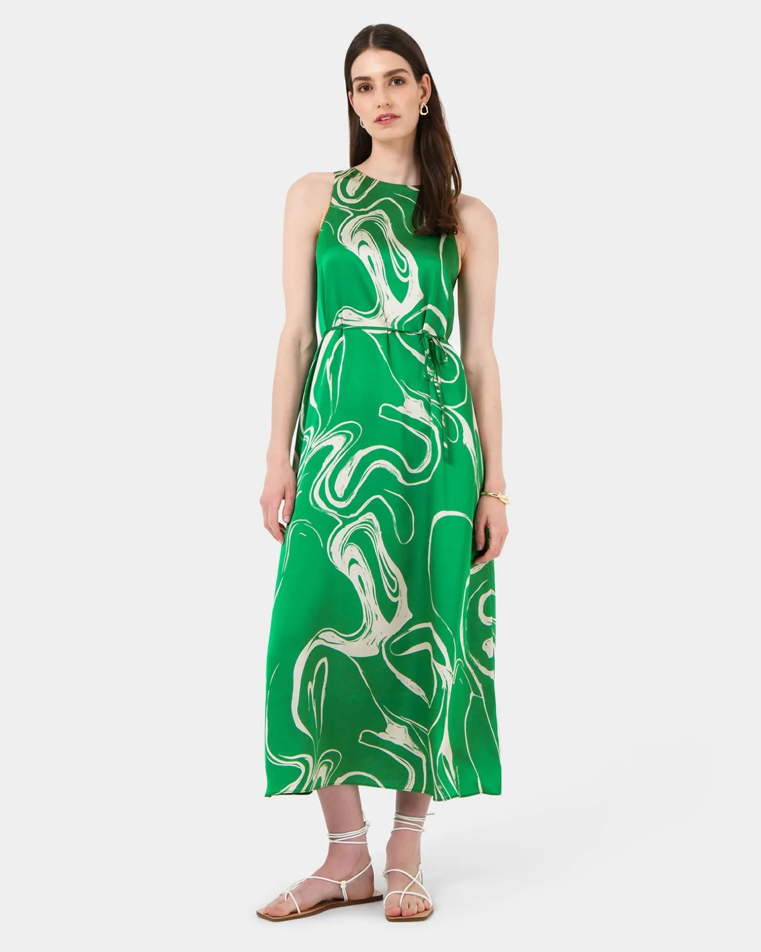Gretchen Printed Midi Dress