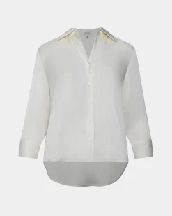 Hailee 3/4 Sleeve Satin Blouse
