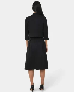 Harriet Jacquard Crop Jacket