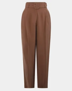 Hazel Belted Tapered Pant