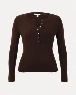 Henley Button Up Knit