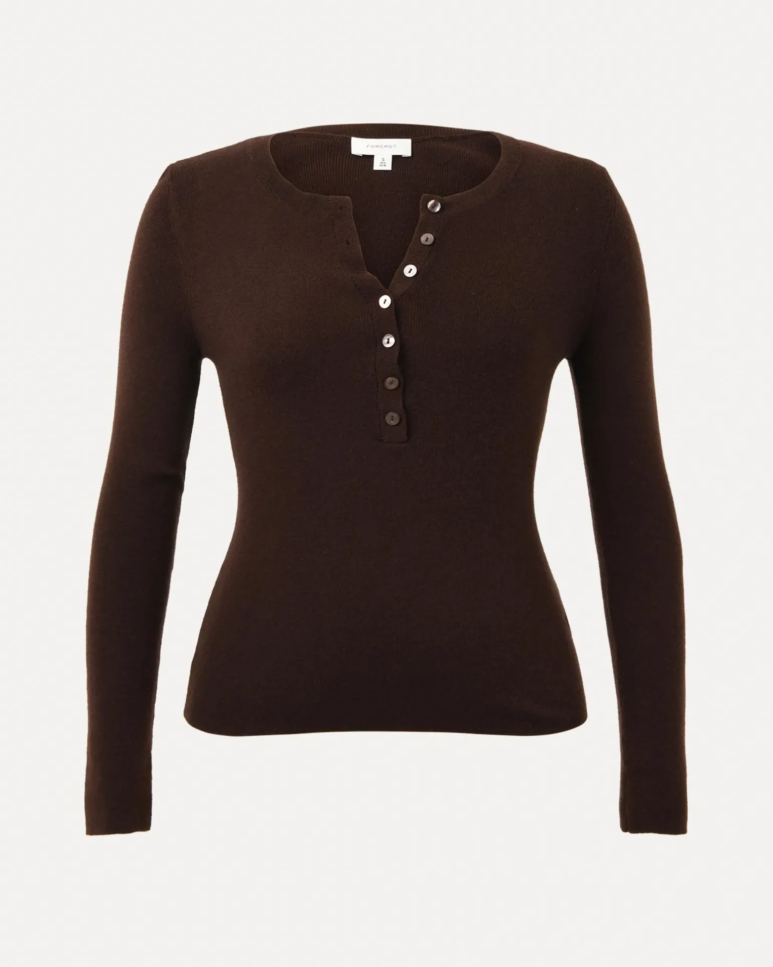 Henley Button Up Knit