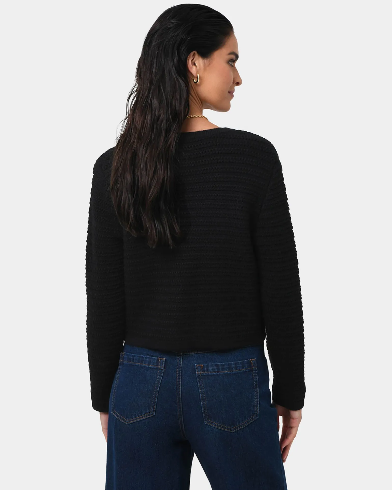 Hollis Textured Cardigan