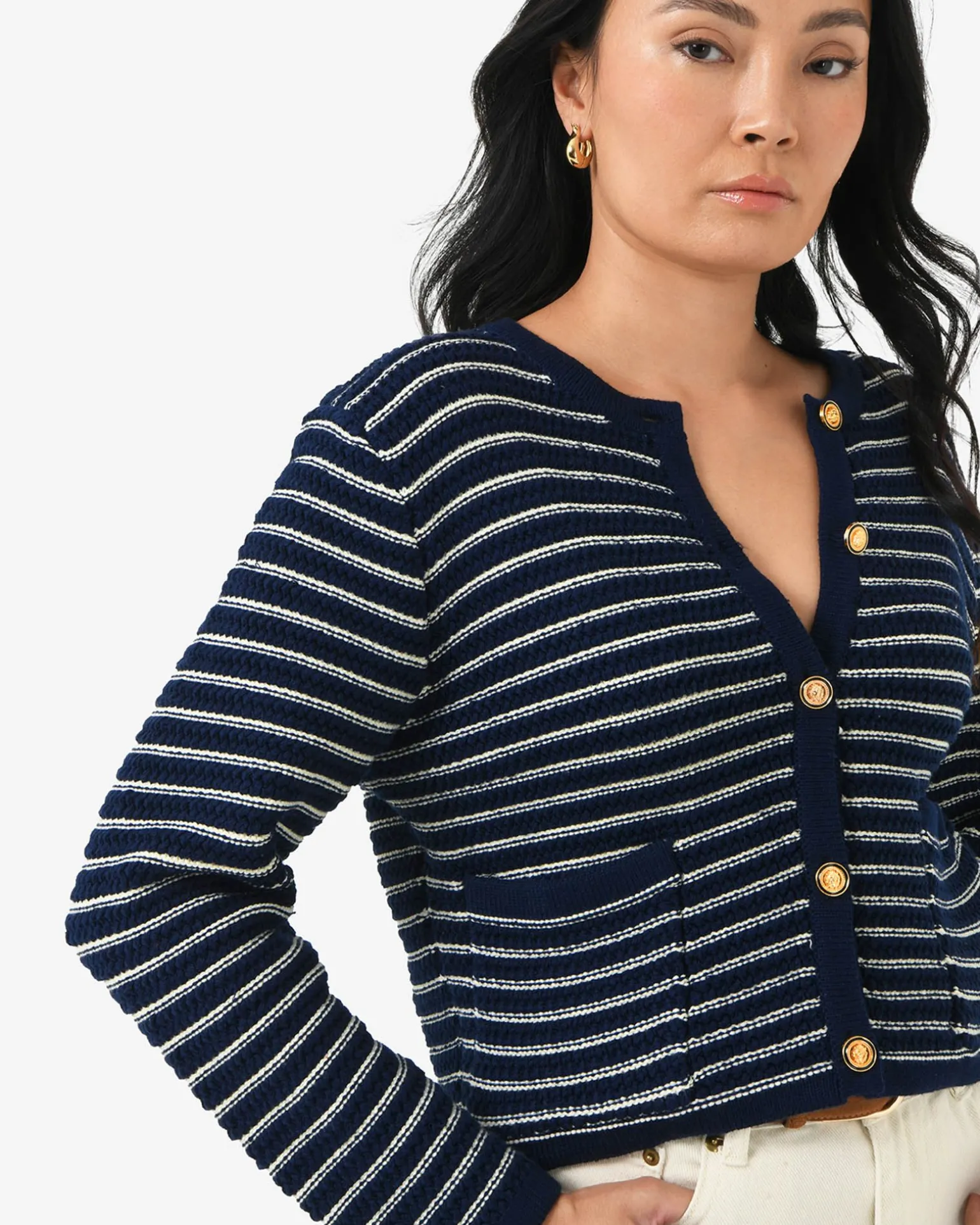 Hollis Textured Cardigan