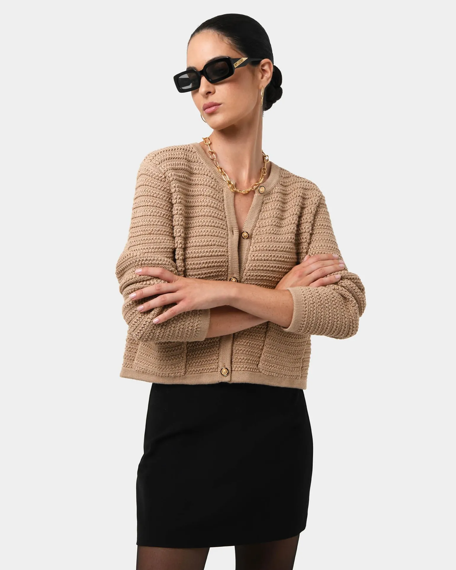 Hollis Textured Cardigan