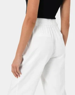 Indigo Elastic Waist Pant