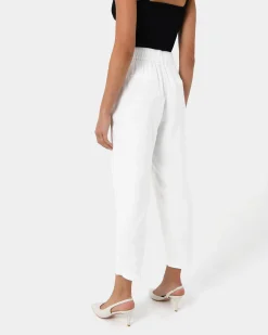 Indigo Elastic Waist Pant