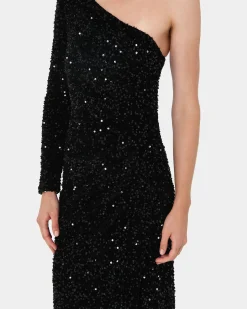Ivy One Shoulder Sequin Dress