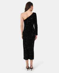 Ivy One Shoulder Sequin Dress