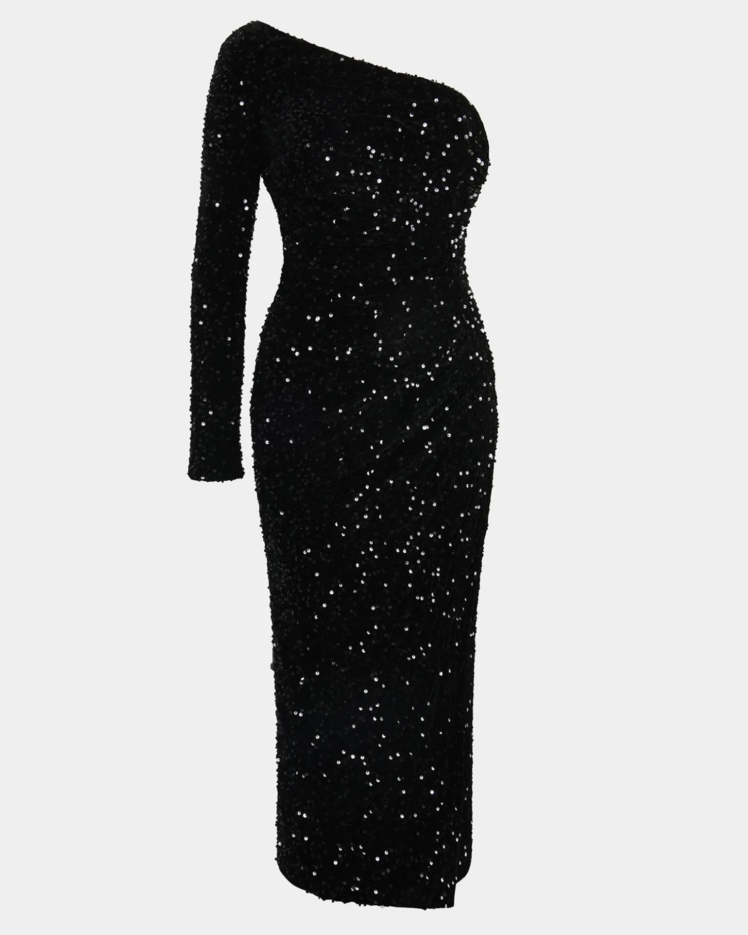Ivy One Shoulder Sequin Dress