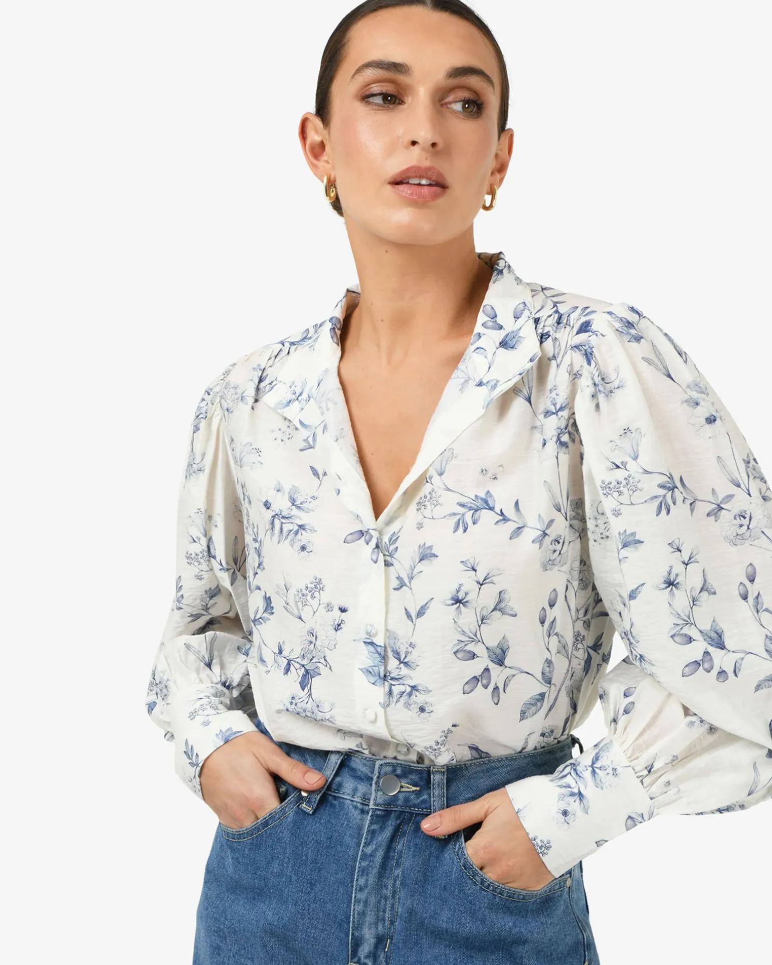 Jasmine Floral Blouse