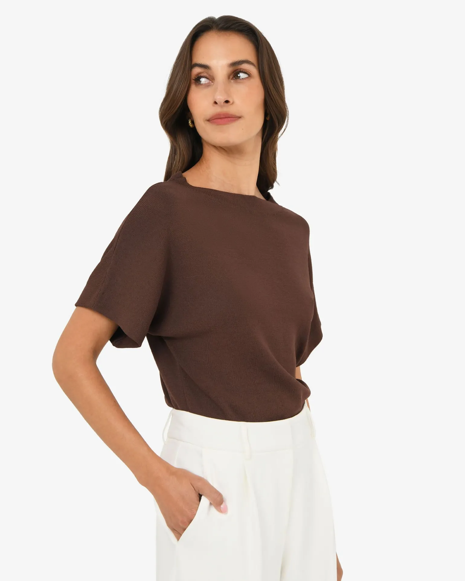 Jemma Relaxed Knit Top